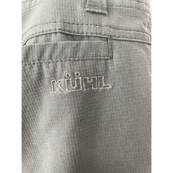 Kuhl Men’s Dark Gray Cargo Utility Shorts 7 Pockets Outdoor Hiking Camping 36 - Picture 8 of 13
